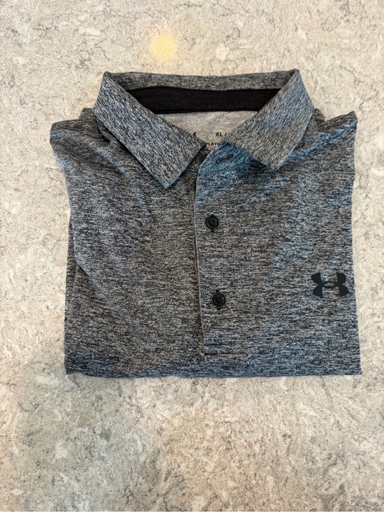 Under Armour Other - Under Armour Men’s Gray Heather Performance Polo-XL